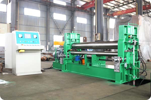 Four roller palte rolling machine